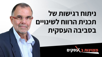 [וידאו] ניתוח רגישות של תכנית הרווח לשינויים בסביבה העסקית